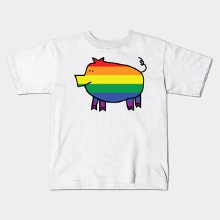 Pride Pig Kids T-Shirt